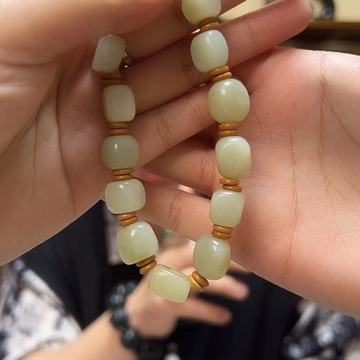 手串未镶嵌和田玉手串