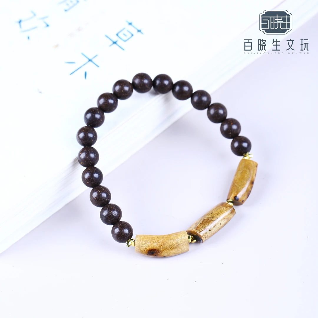 【百晓生】非遗合香-「息肌丸国风手串」8mm特色限量款