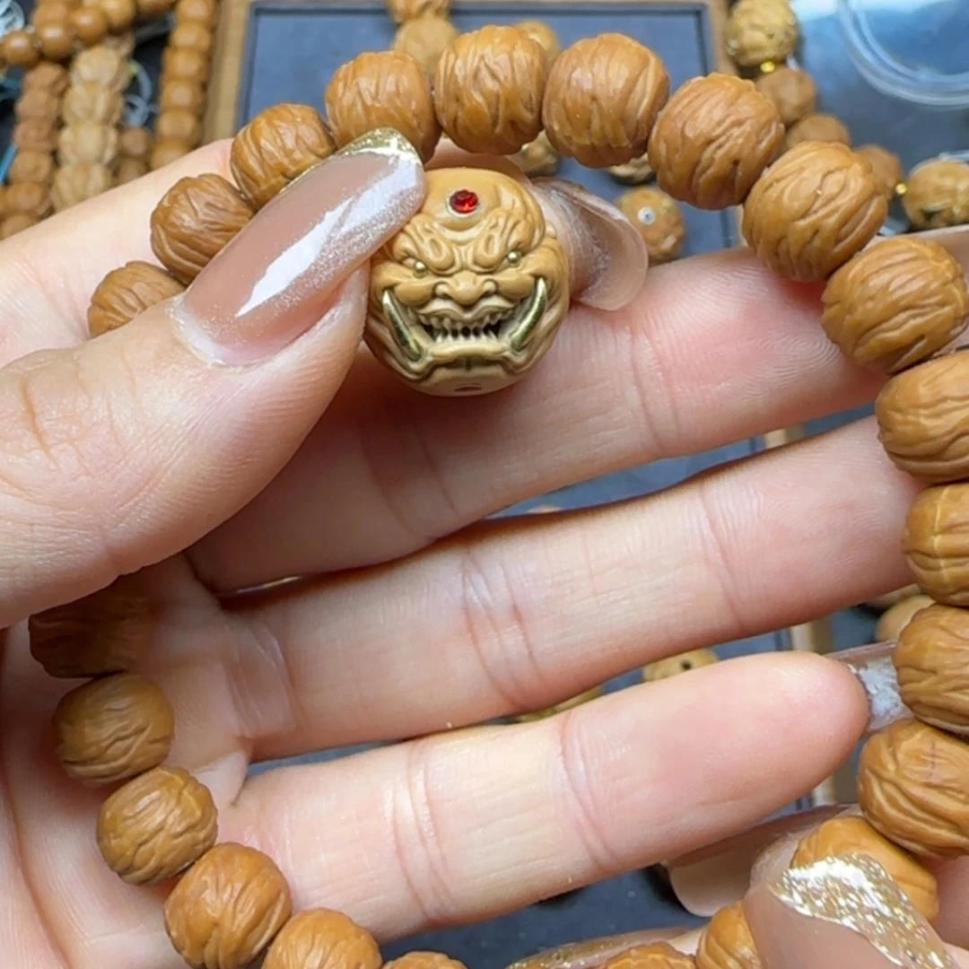手串猴头核桃猴头破茧手串陪夜叉