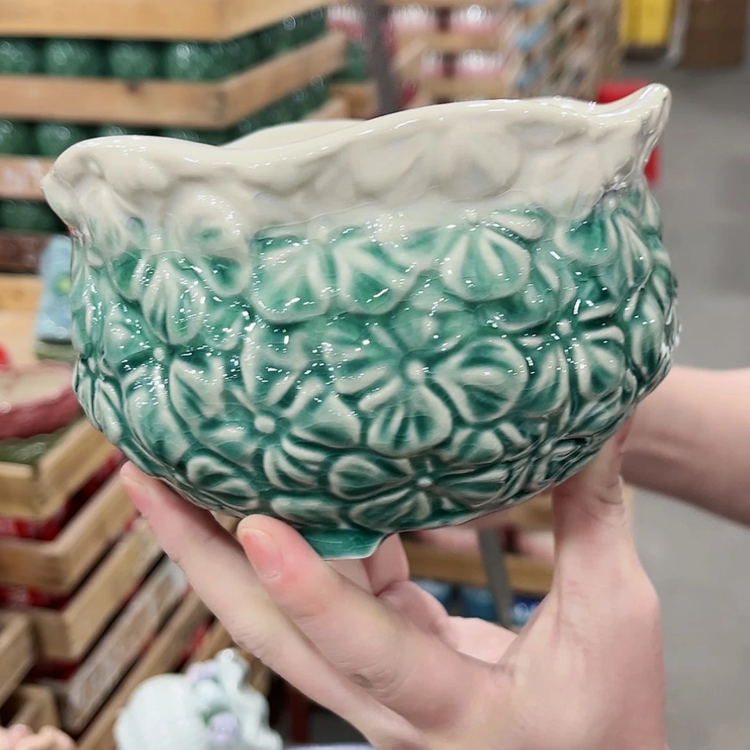 【闪购商品】陶瓷陶瓷多肉植物花盆