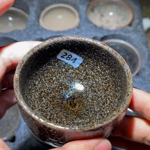 茶盏原矿原釉柴烧建盏