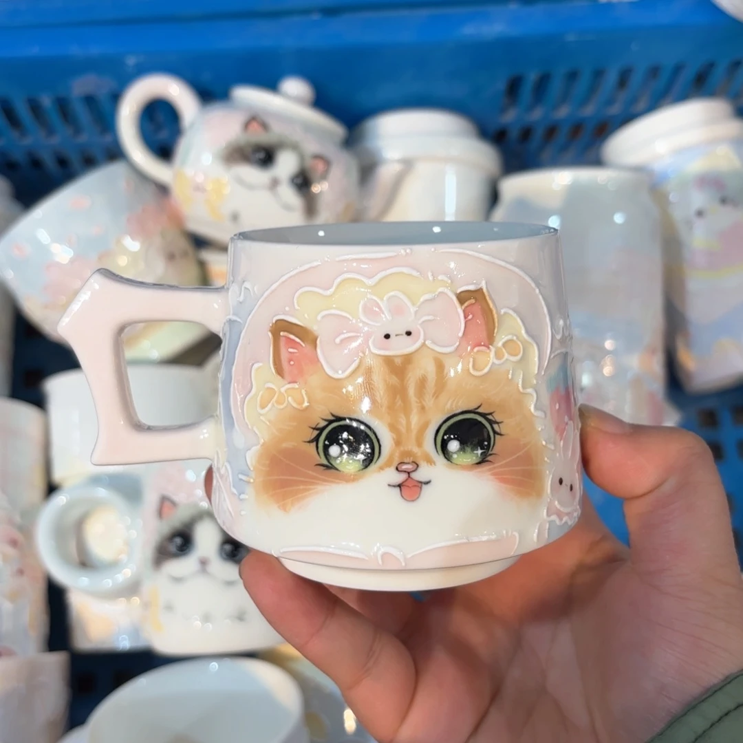 瓷片景德镇陶瓷手作作品