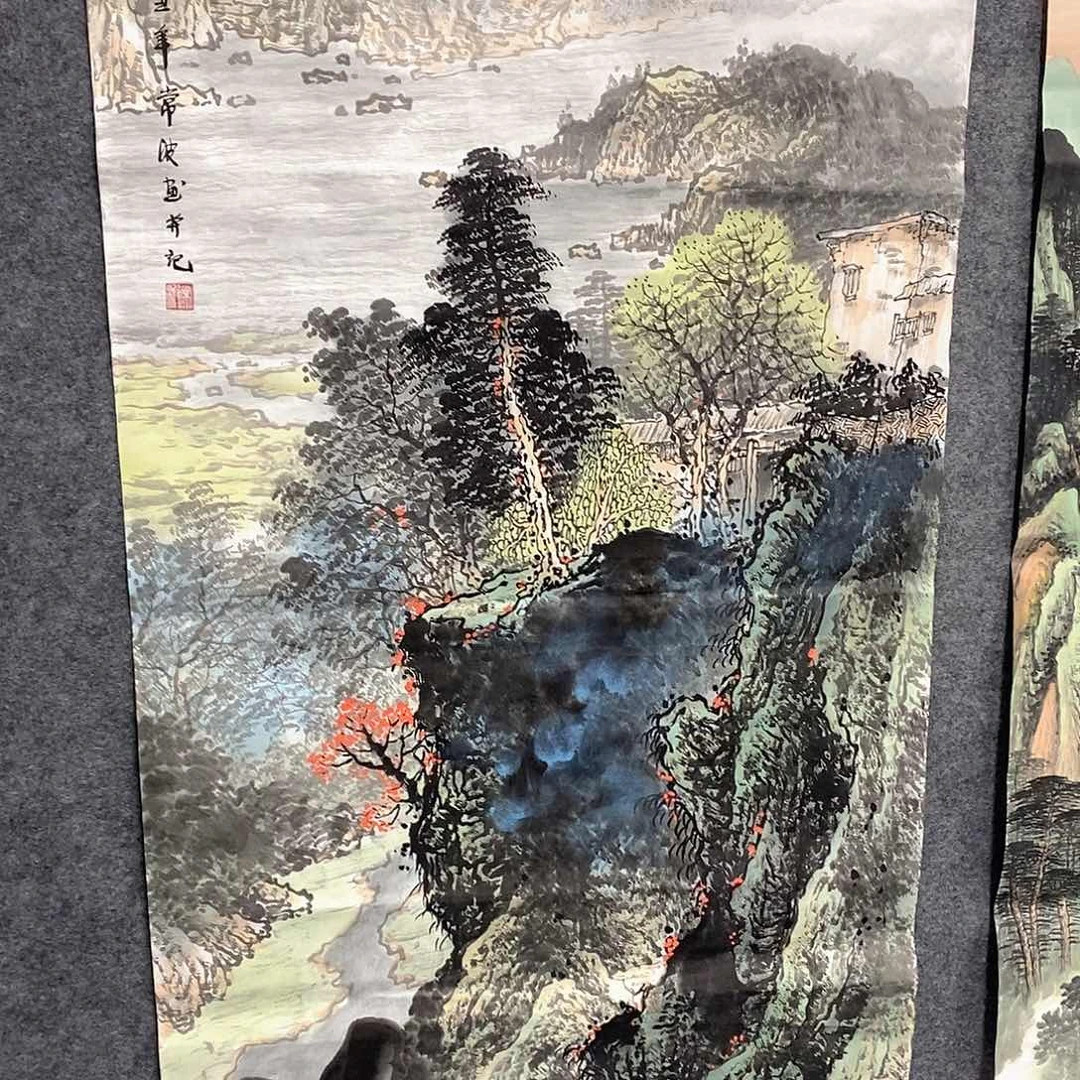 国画国画手绘作品