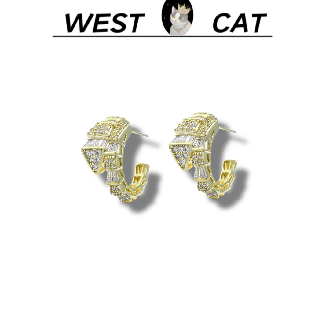 外货高品高奢耳钉W-3849