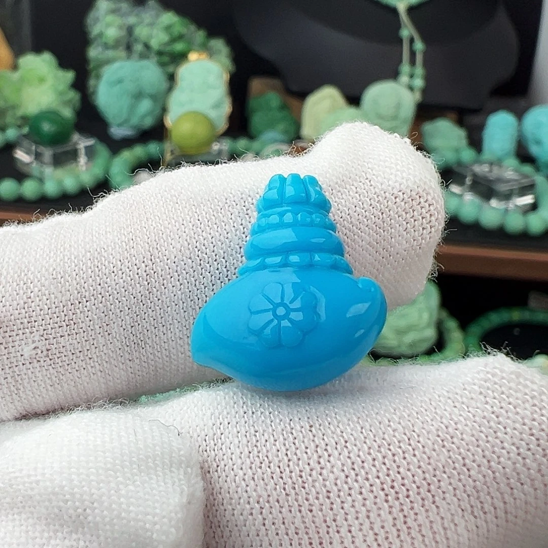 绿松石未镶嵌绿松石主播璐璐