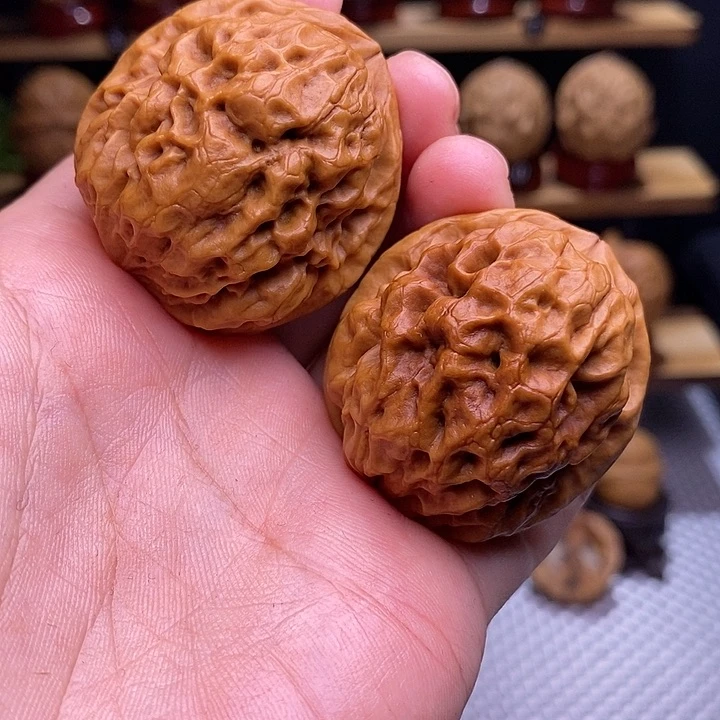 文玩核桃吊坠龙甲40