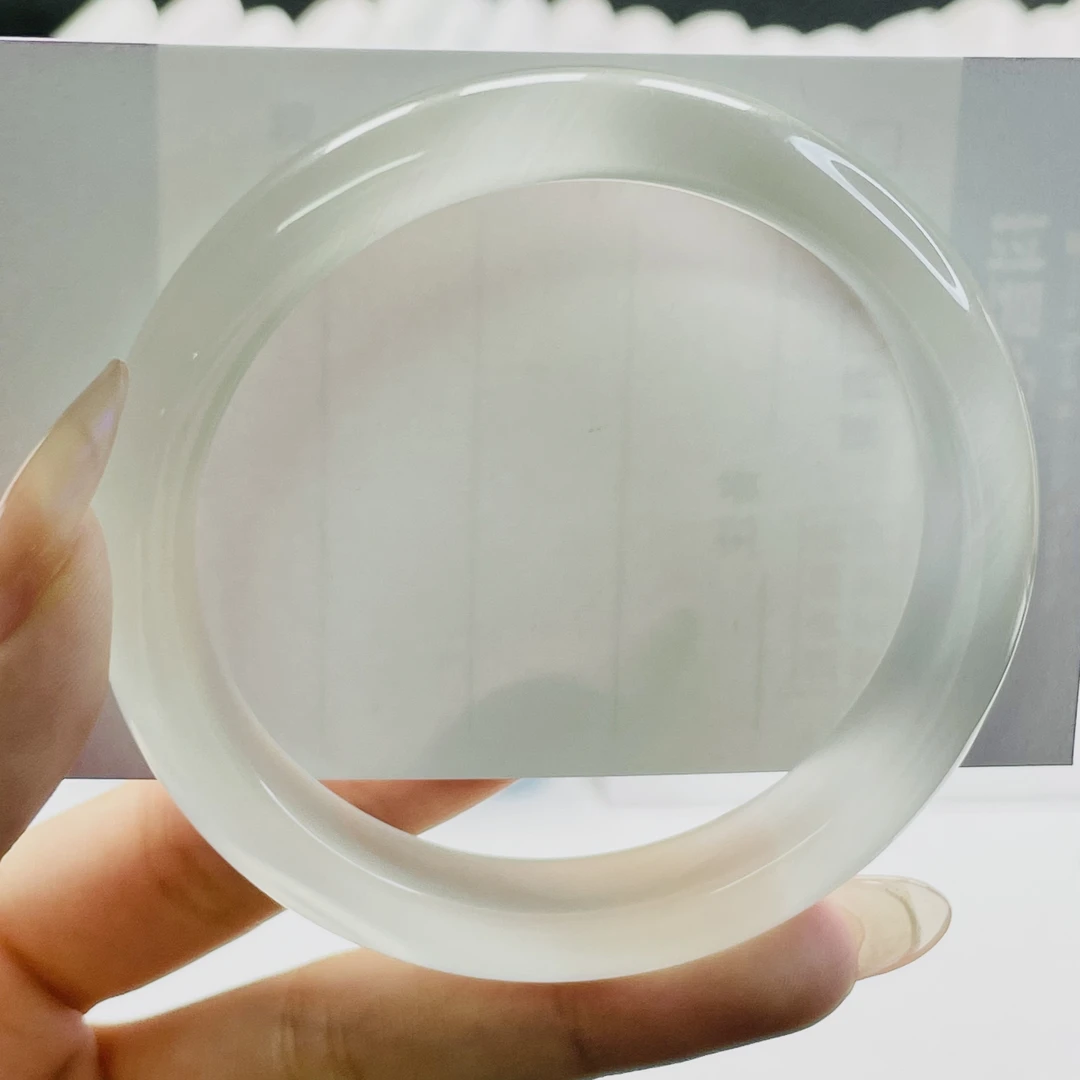 白月光手镯 冰透百搭 56圈口