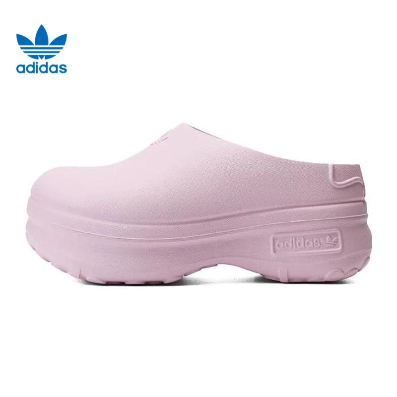 adidas阿迪达斯【环*】三叶草女鞋ADIFOM STAN MULE运动拖鞋IE0480