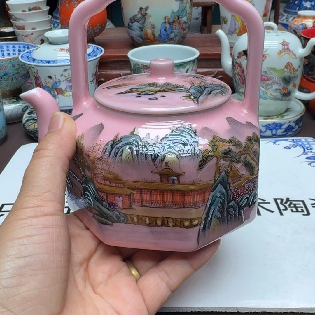 景德镇手工手绘展示