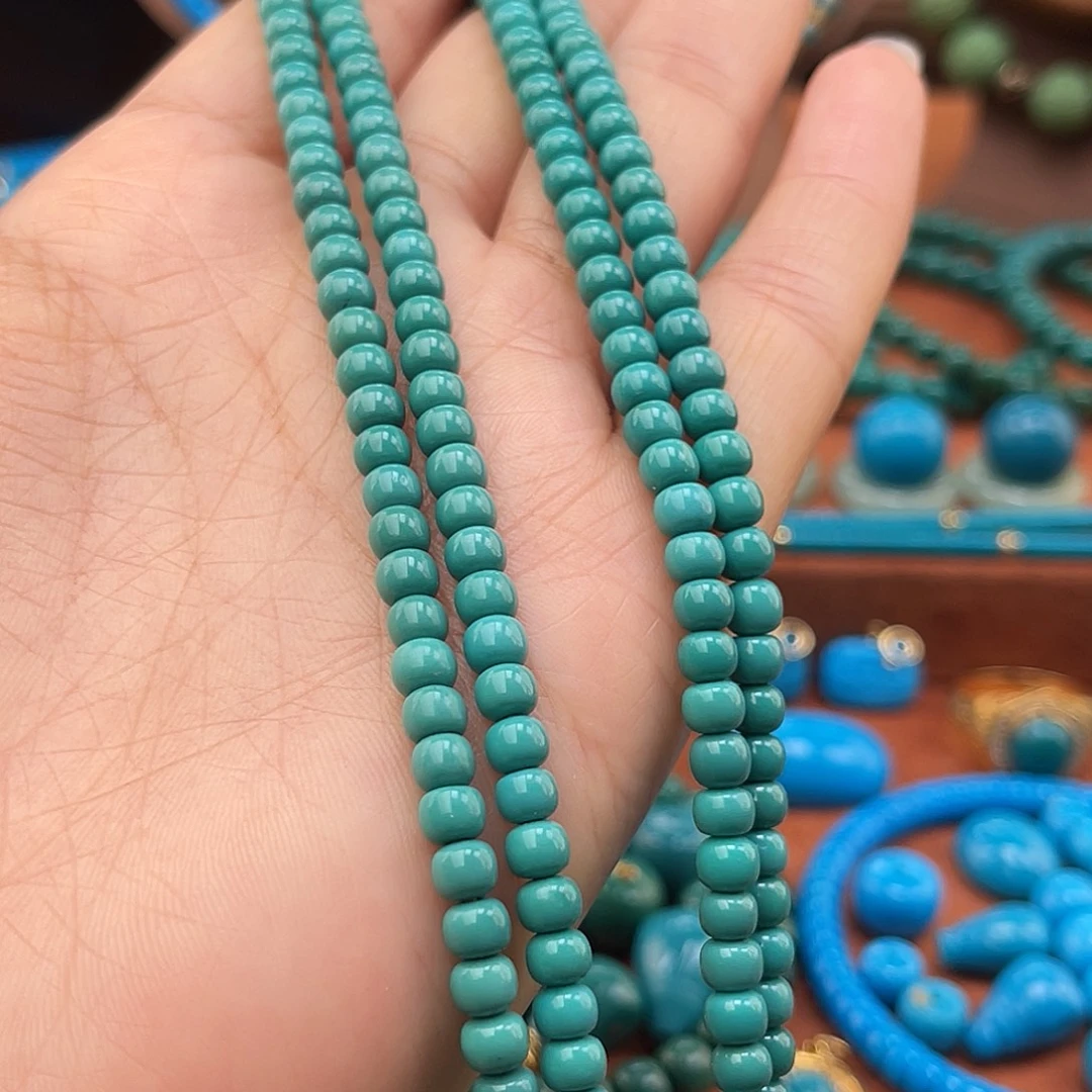 绿松石未镶嵌配饰