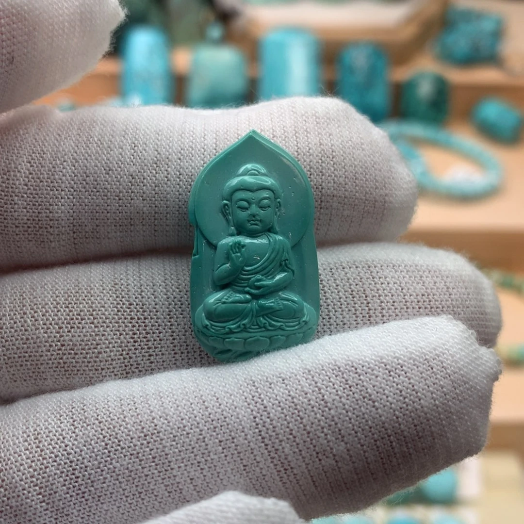 绿松石未镶嵌珠宝奇石