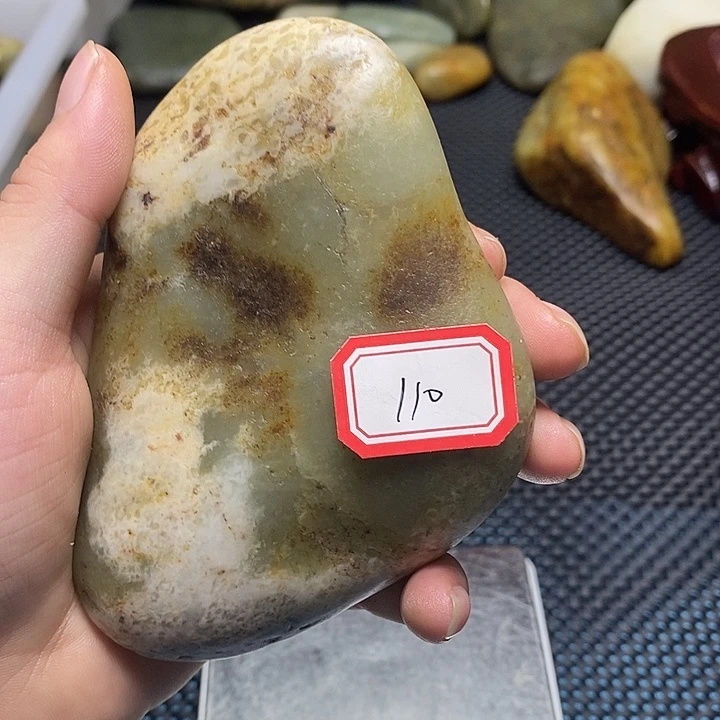 和田玉未镶嵌挂件110