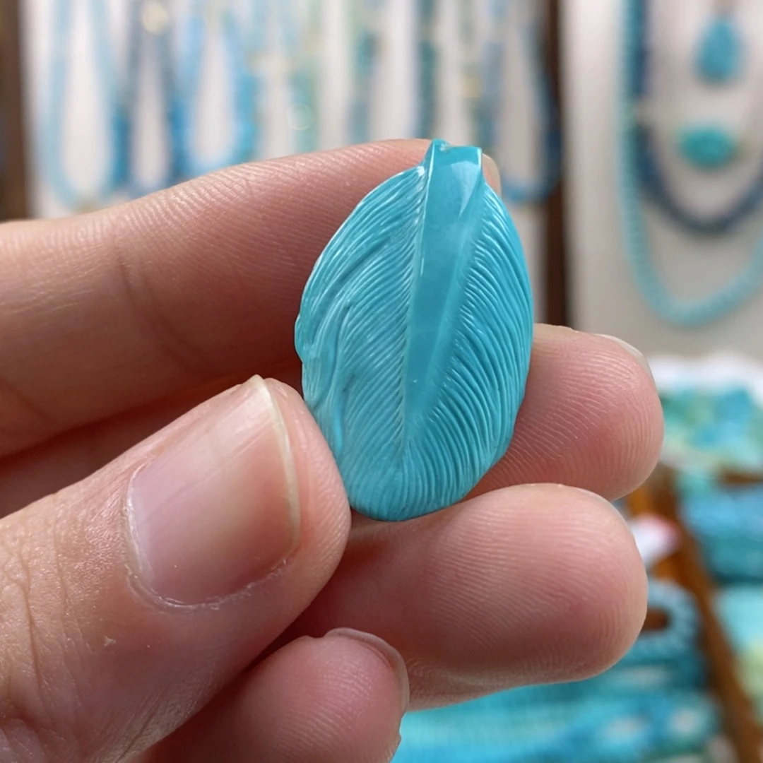 绿松石未镶嵌配饰