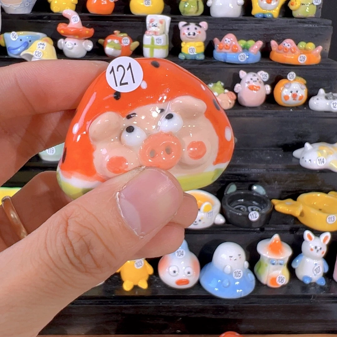 摆件手工制作陶瓷摆件121