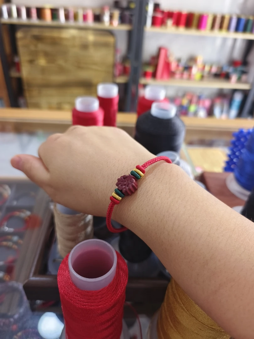 大树文创手绳貔貅儿童手绳本命年文创商品茁壮成长红色红绳手饰