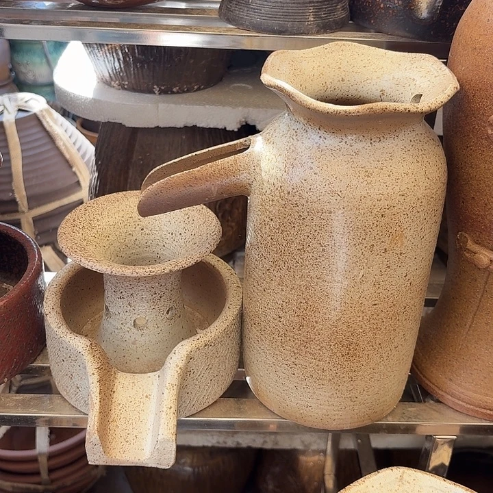 粗陶口径13/27，13/15/15进水口1.6厘米