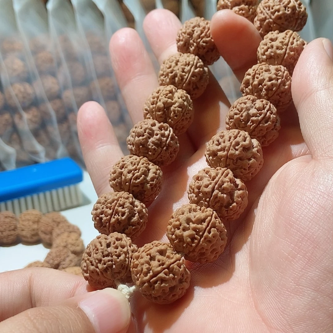 吊坠金刚菩提私人订制粱飞碟梅花20mm