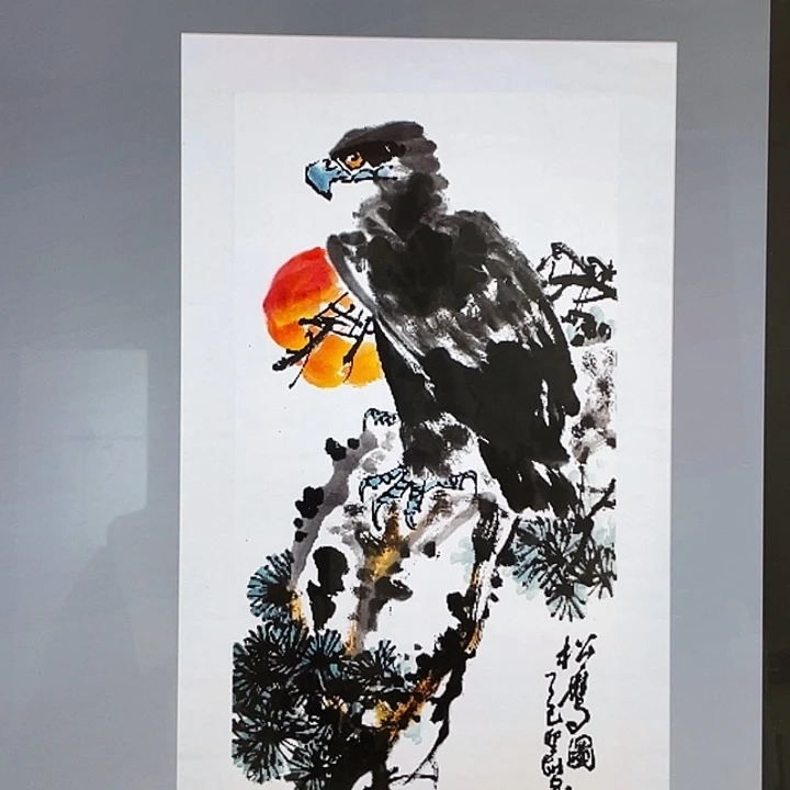 国画张圣敏先生纯手绘作品