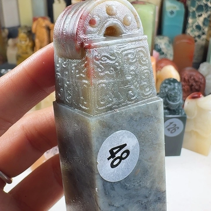 印石青田石印石章料….