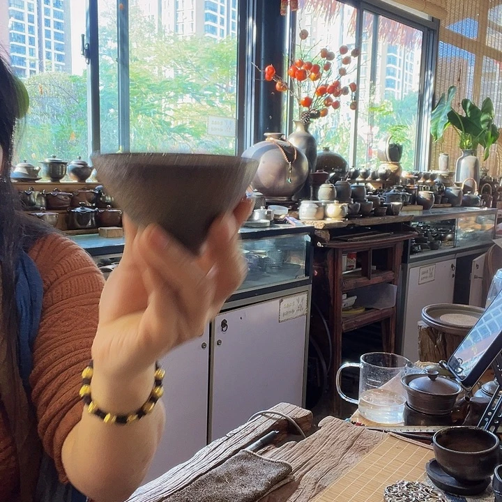 建水杨坤柴烧主人杯