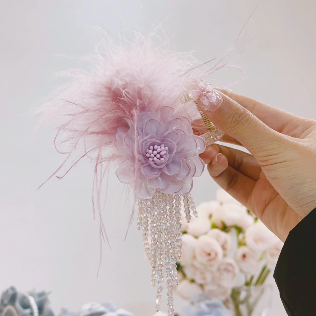 A203【满9.9元发】甜美可爱发饰发夹抓夹发绳发箍头饰发夹超仙