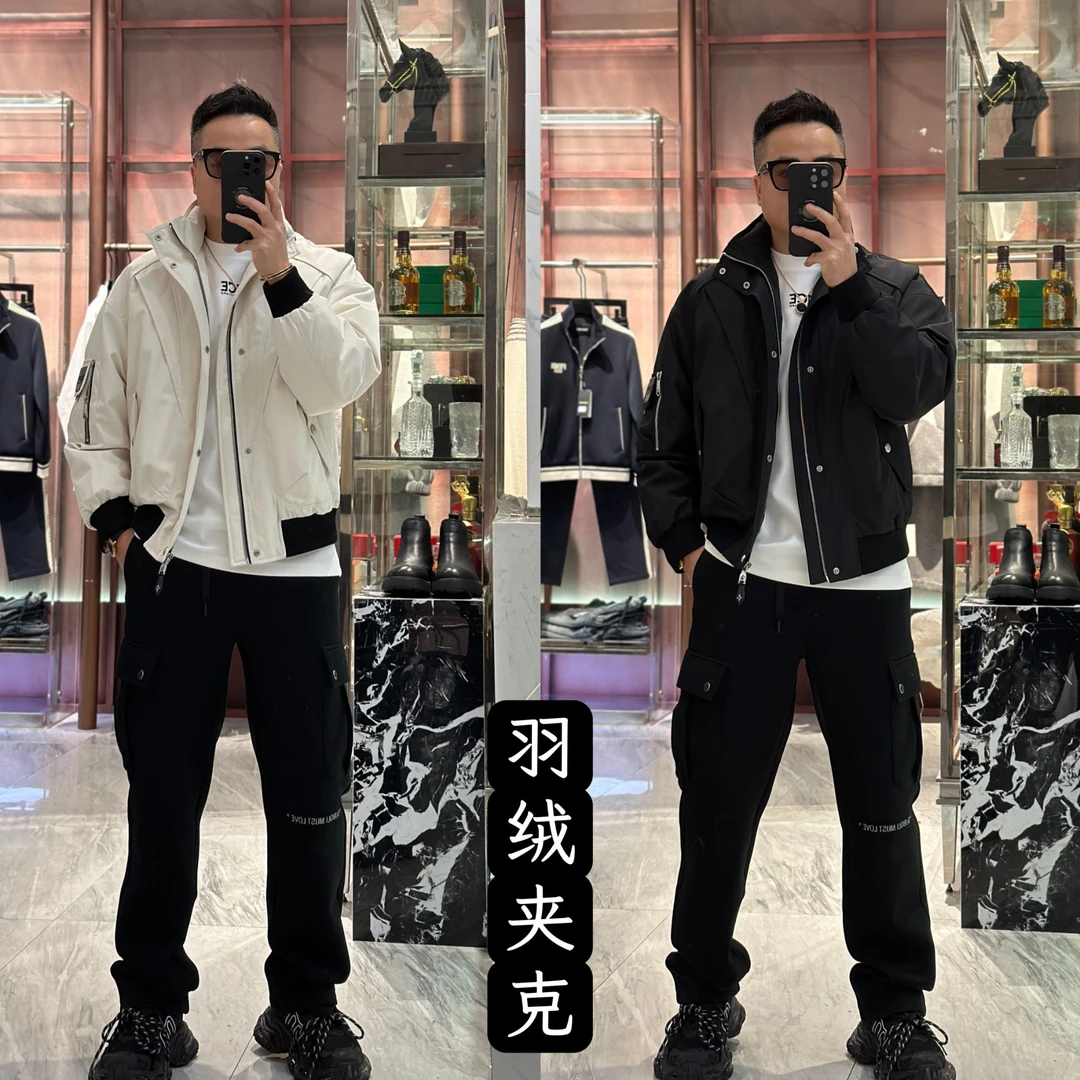<发现者fxz>欧货新款“高定轻奢“高品质休闲帅气立领羽绒服OY89030