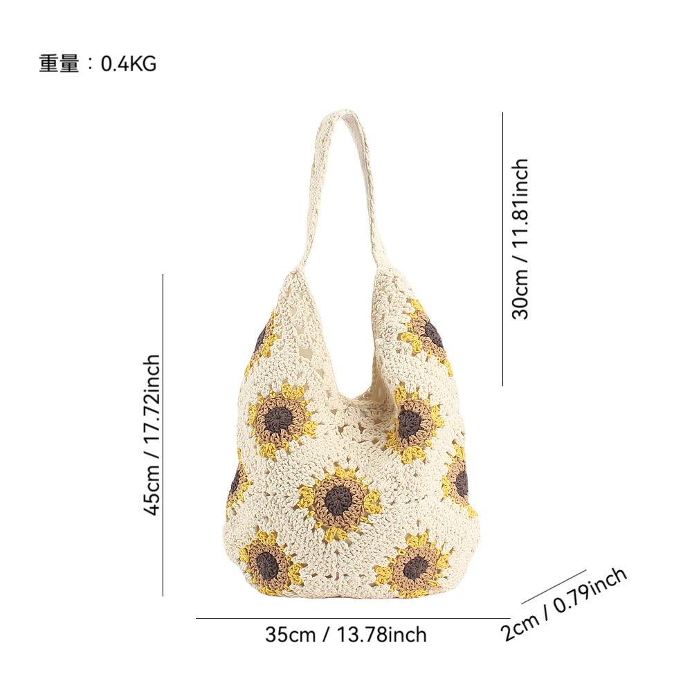 2025包包女夏季时尚包沙滩包大容量编织女包文艺风休闲百搭款包包