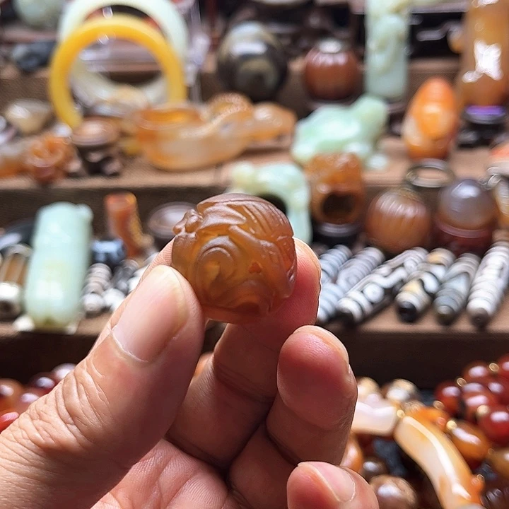 玛瑙/玉髓车挂未镶嵌