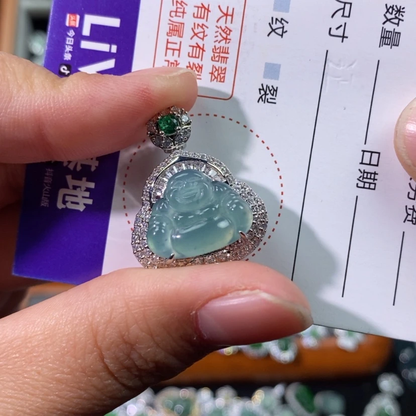 【闪购商品】翡翠颈饰未镶嵌天然