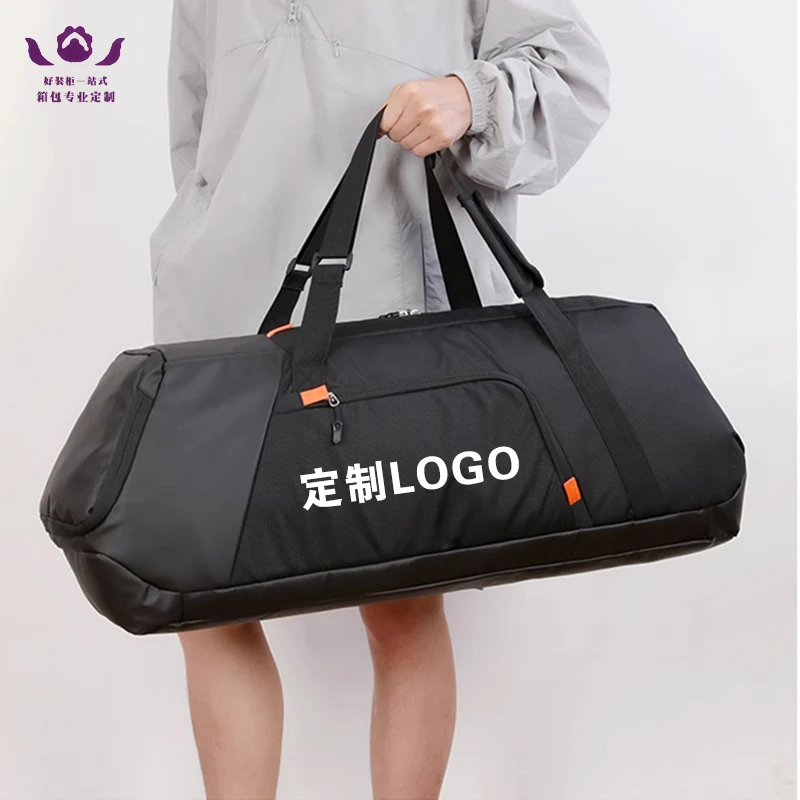 大容量手提羽毛球包定制logo双背休闲运动包独立鞋位网球拍包印字