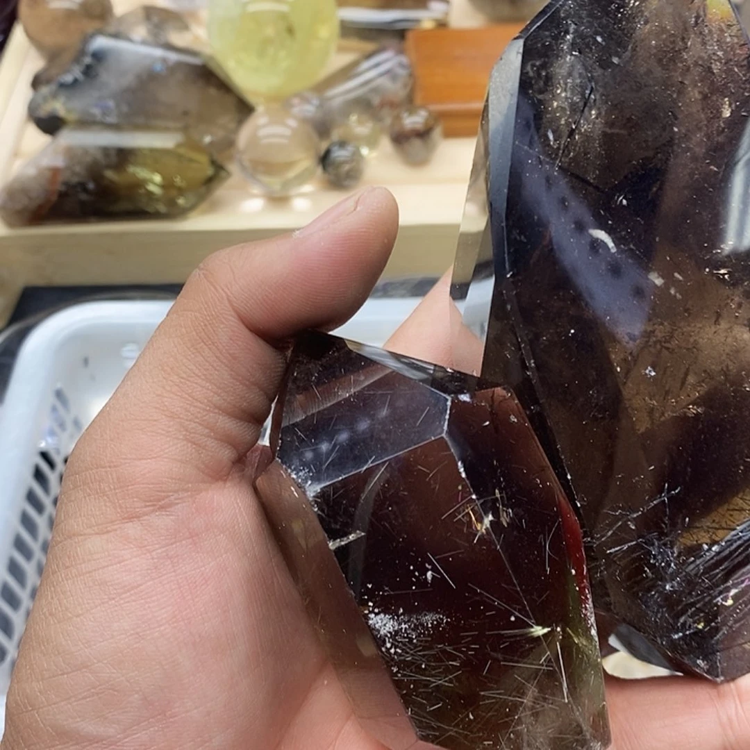 兴***隆水晶珠宝半成品未镶嵌446水晶石