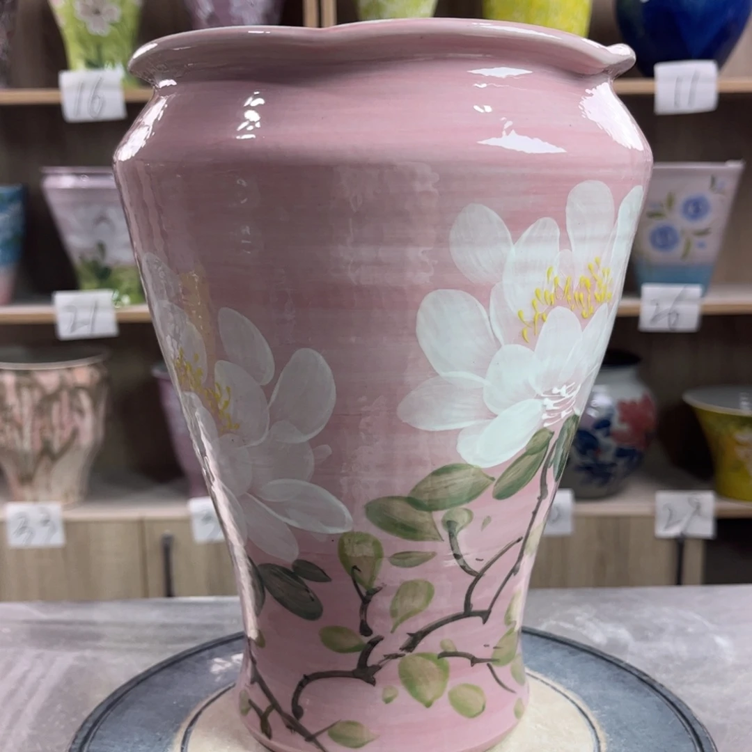 景德镇陶瓷花盆花盆