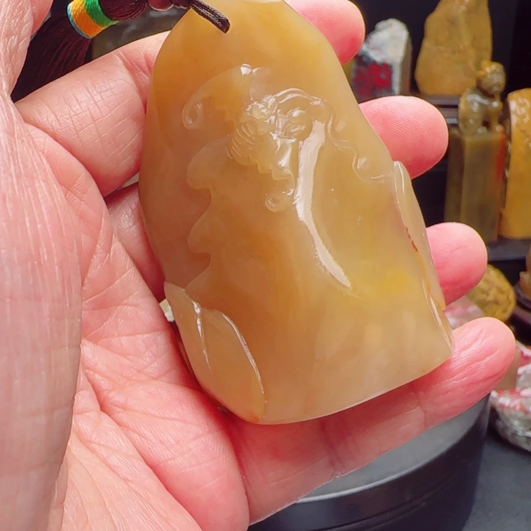 昌化石田黄石印章