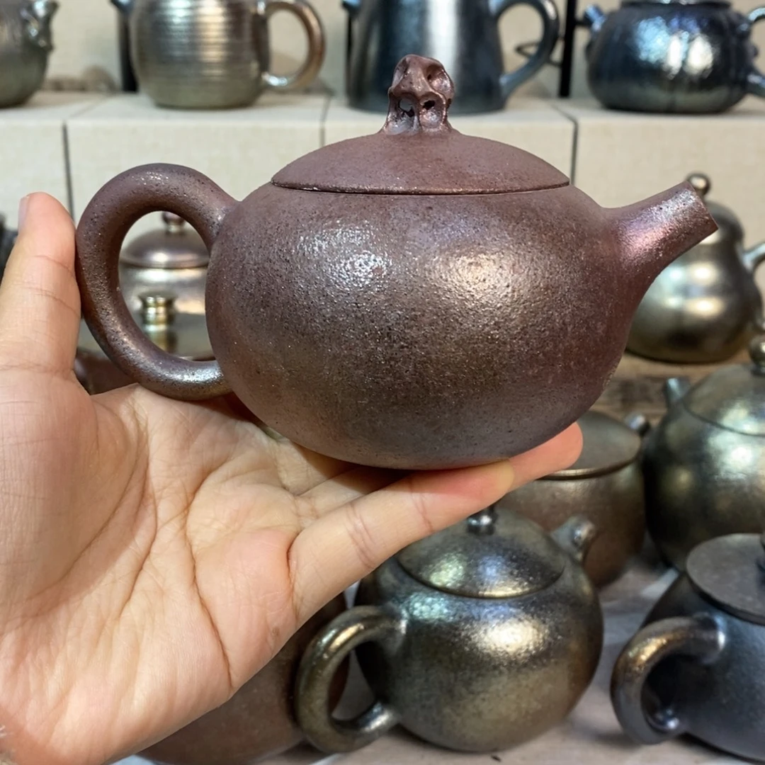 云南建水紫陶柴烧特价壶不退不换
