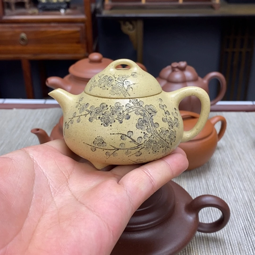 段泥茶壶容量160毫升