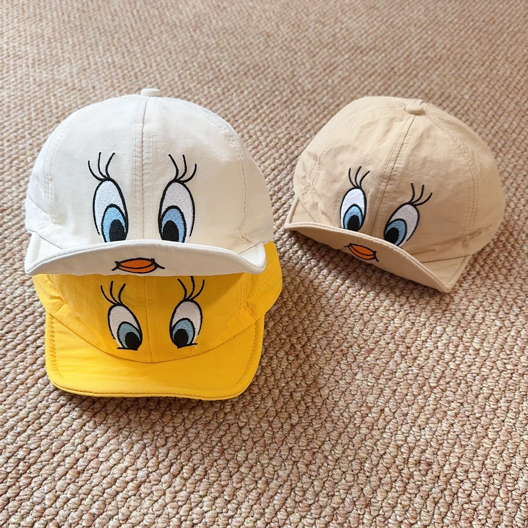 婴儿超萌宝宝帽子春夏季速干凉快男宝宝小童韩版鸭舌潮酷棒球帽子