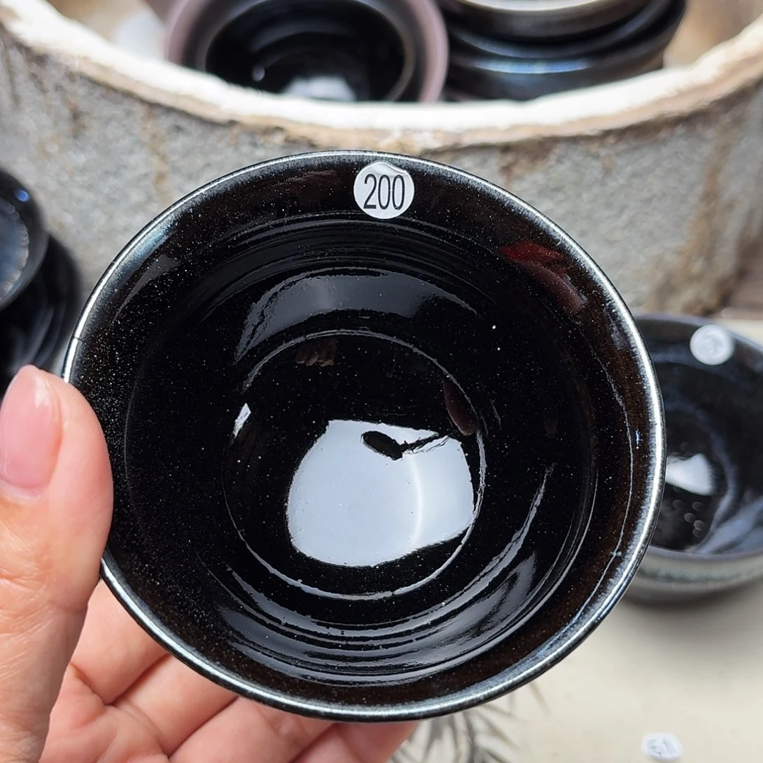 茶盏义兴龙窑建盏200微瑕