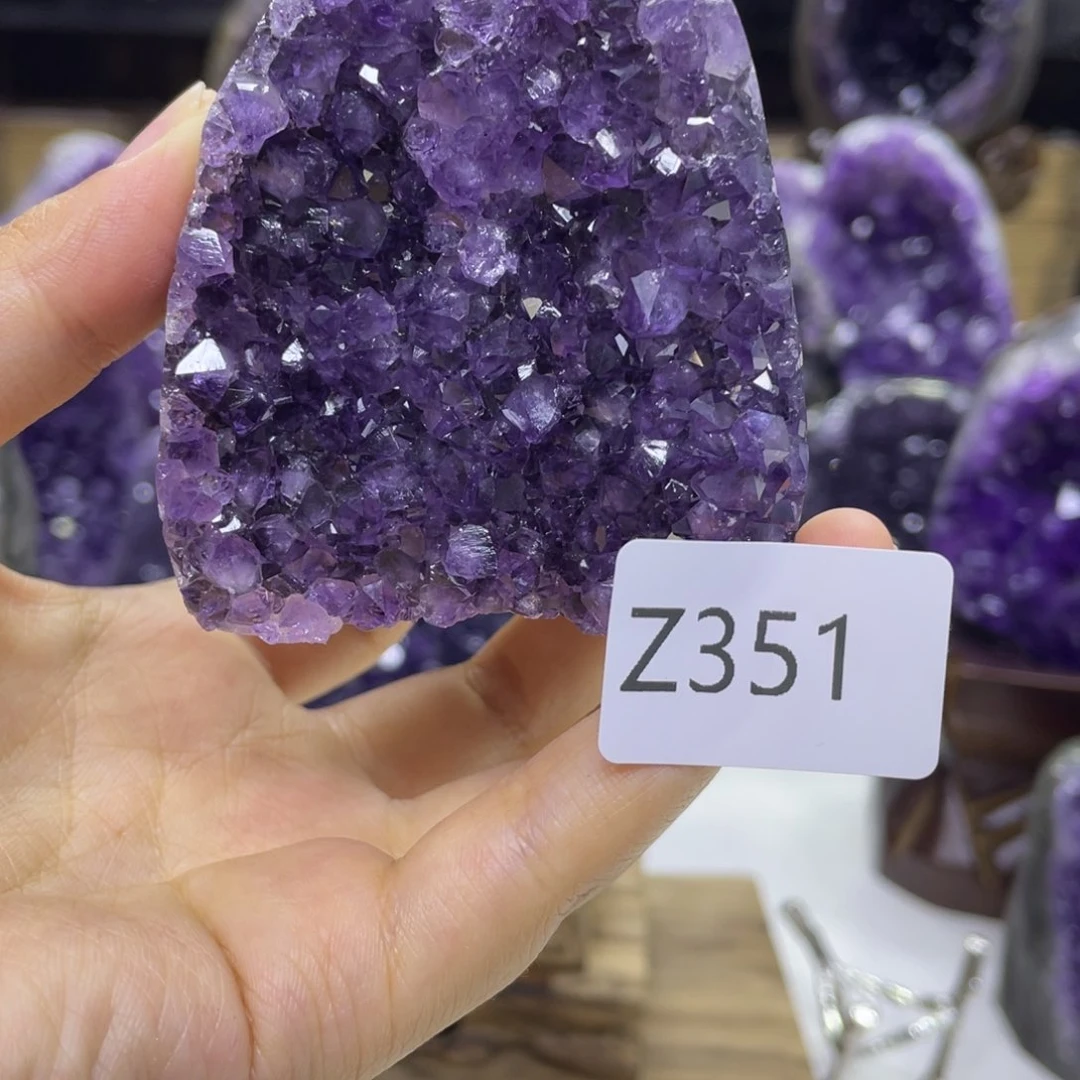 乌拉圭紫水晶摆件z351