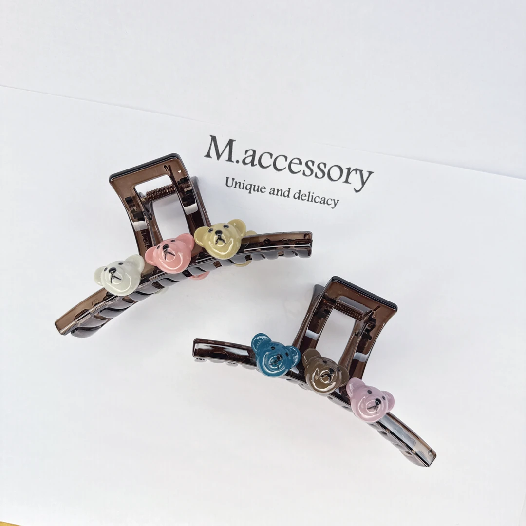 Mi33  彩色小熊鲨鱼夹抓夹 Z07063Z25