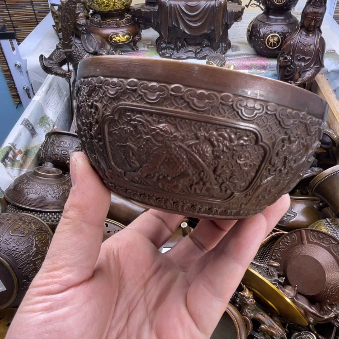 铜器工艺品办公室摆件