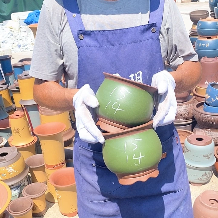 紫砂花盆紫砂花盆