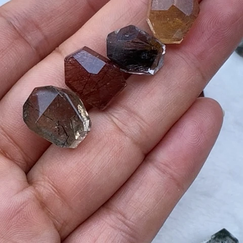 水晶珠宝半成品未镶嵌a*水晶