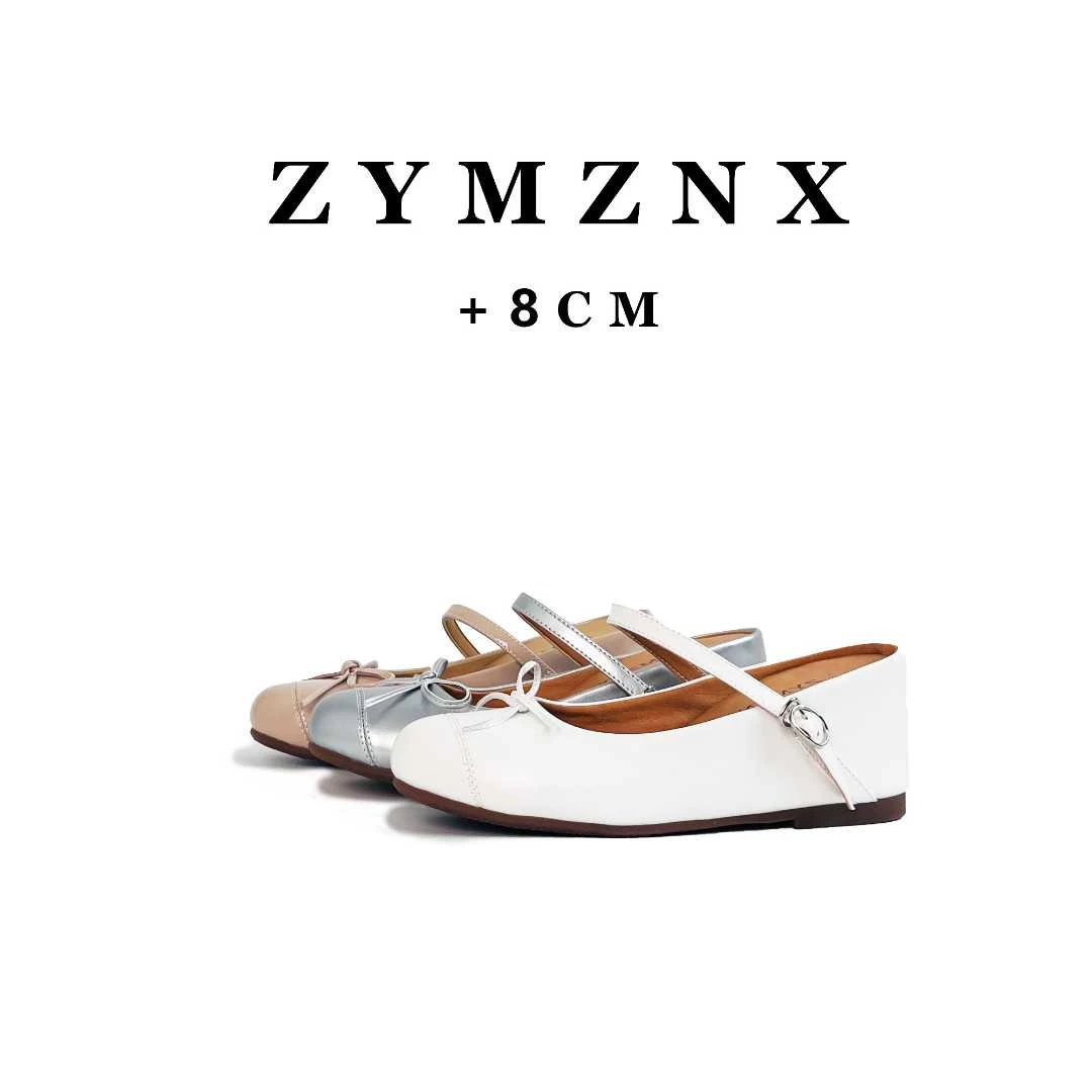 【6-8cm】法式懒人鞋~小个子增高半拖鞋女夏季包头穆勒凉拖W770