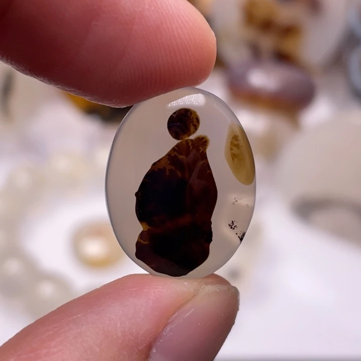 玛瑙/玉髓未镶嵌吊坠(不含链)