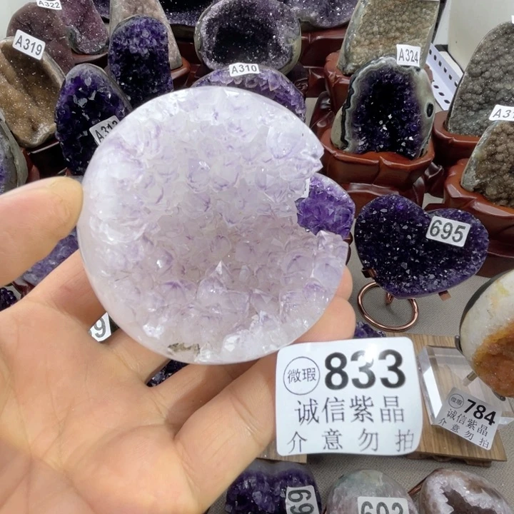 未镶嵌大型摆件(非配饰)紫晶