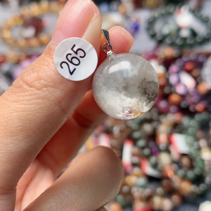 水晶吊坠(不含链)未镶嵌