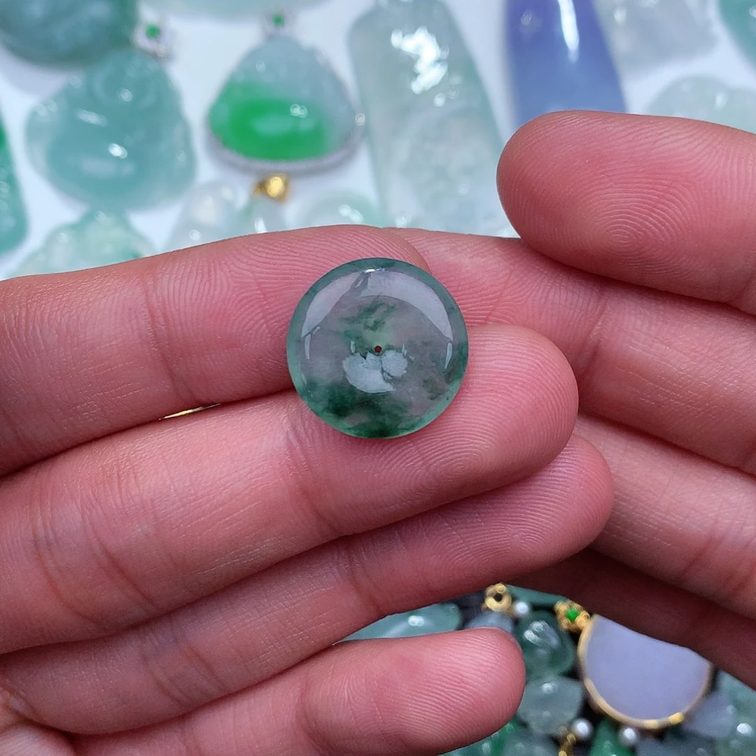 翡翠吊坠(不含链)未镶嵌