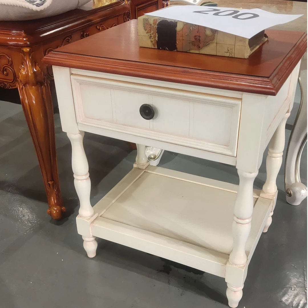 【佛山卓越家具】高端简约实木角几小边柜床头柜