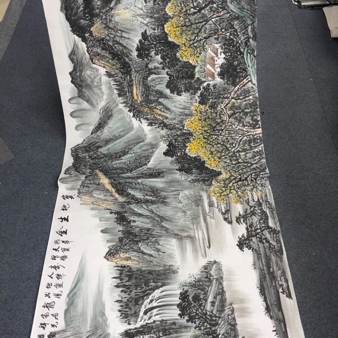 国画手绘画作品和绘画