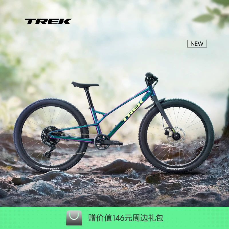 TREK/崔克WAHOO 24英寸轻量化学生青少年儿童山地自行车童车